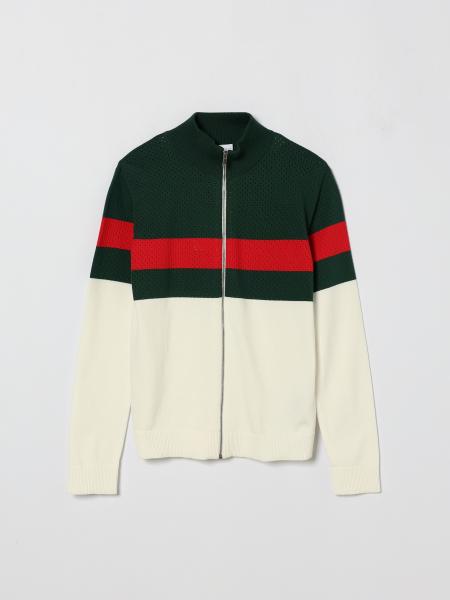 Cardigan Web Gucci en coton