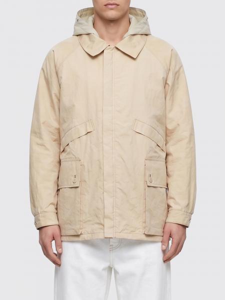 Lemaire Hooded Lightweight Waxed Linen Jacket with Concealed Zip