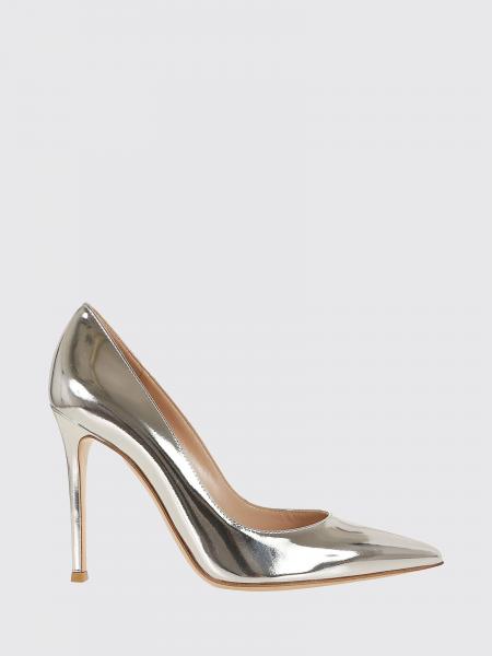 Gianvito Patent Leather Pumps with a Stiletto Heel and Almond Toe