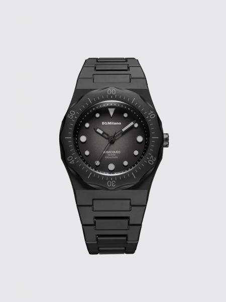 D1 MILANO Carbon Diver 聚碳酸酯和不锈钢腕表