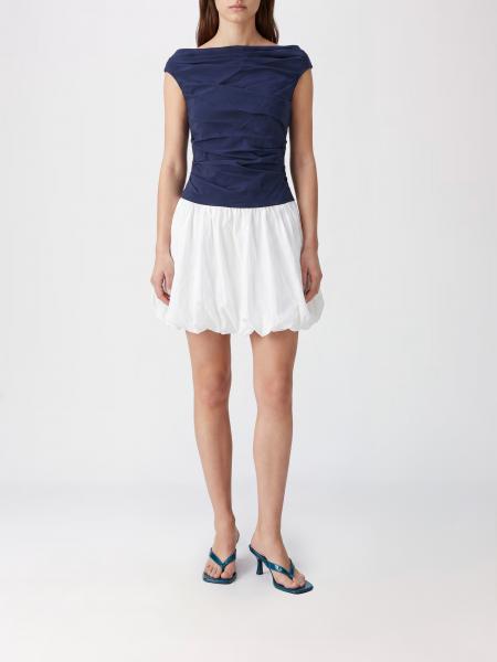 Simkhai Cotton Blend Mini Dress
