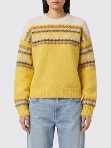 Ganni Jacquard Wool Pullover
