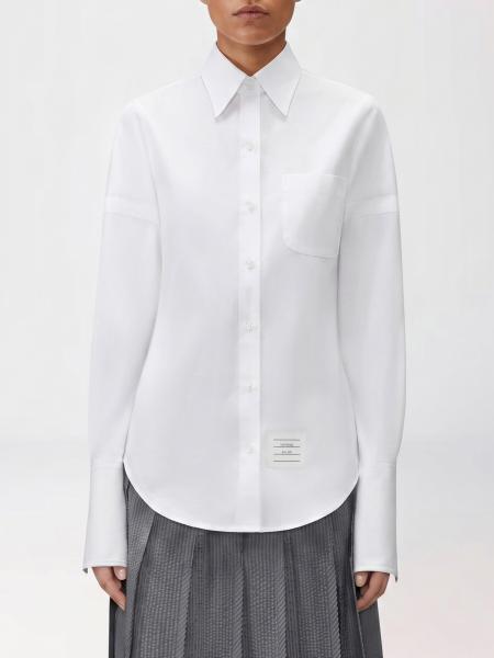 Classic Cotton Poplin Shirt Thom Browne