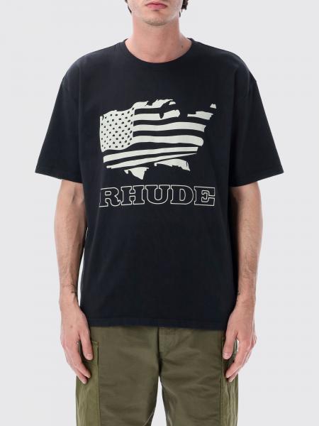 Rhude Printed Cotton T-Shirt