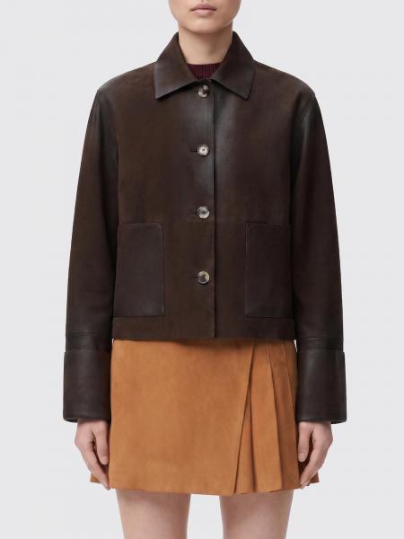 Veste Loewe en cuir d'agneau suédé