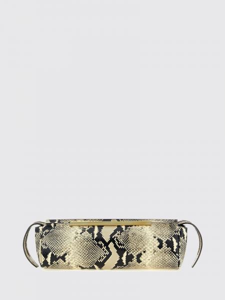 Khaite Mini-Handtasche aus Kalbsleder mit Python-Print und Reißverschluss