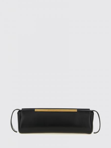 Khaite Smooth Lambskin Leather Mini Handbag with Zip Closure
