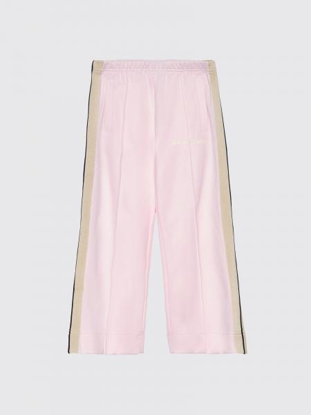Palm Angels ボーイズ ジャージー スポーツパンツ コントラストロゴ入り