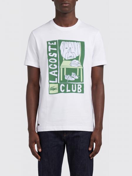 Lacoste Printed Cotton Blend T-shirt