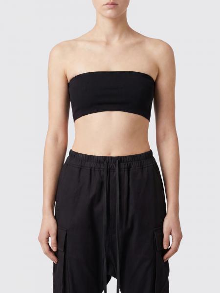 Viscose Crop Band Top Rick Owens