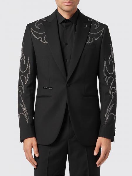Philipp Plein Texas Wool Blend Blazer