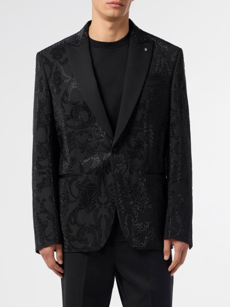 Blazer monopetto Billionaire avec strass all-over