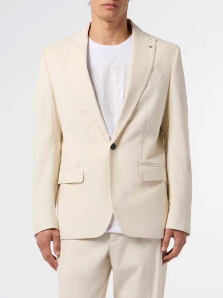 Blazer monopetto en mélange de coton Billionaire