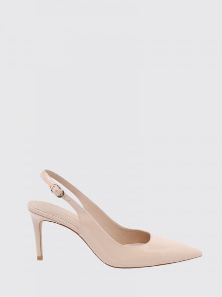 Stuart Weitzman Power Slingback-Pumps aus Lackleder