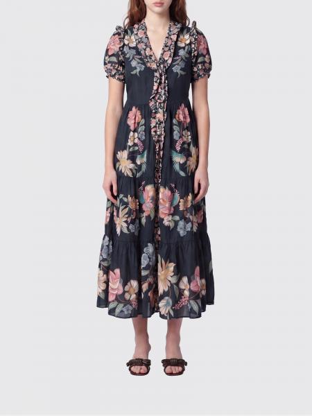 Vestido midi Farm Rio de mezcla de algodón