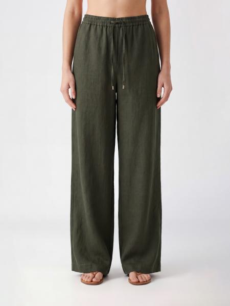 Pantalon palazzo en lin Max Mara