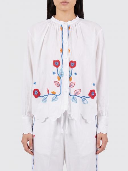 Forte Forte Cotton Poplin Shirt with Beads