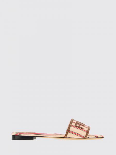Sandalen mit absatz damen Fendi