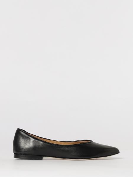 Anna F. Leather Ballerina Flats