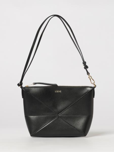 Borsa mini Puzzle Loewe in nappa