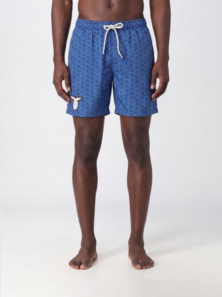 Graphic Print Polyester Swim Shorts MC2 Saint Barth