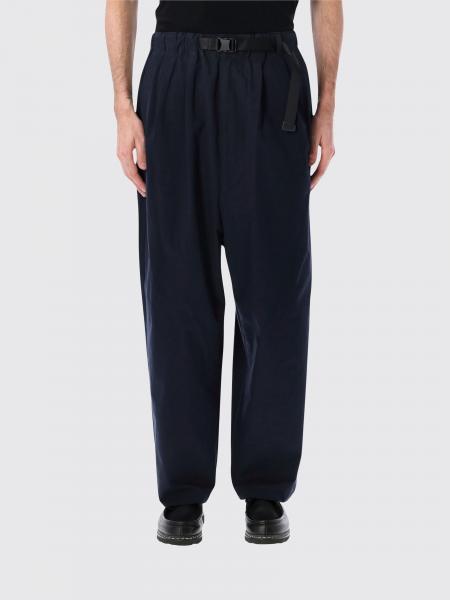 Comme des Garçons Wide-Leg-Baumwollhose mit Kordelzug in der Taille