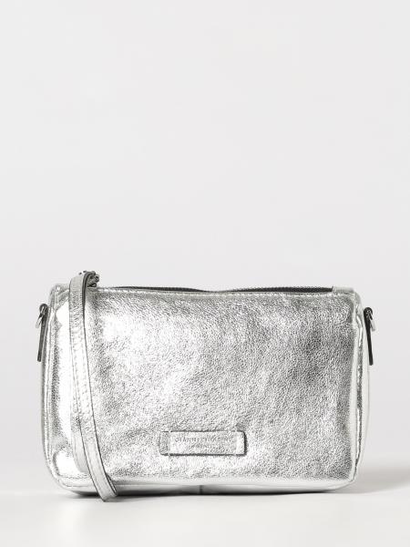 Nora Laminated Leather Mini Bag Gianni Chiarini with Crossbody Strap