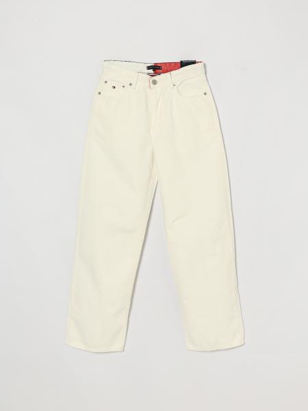 Boy's Tommy Hilfiger Straight Leg Cotton Denim Jeans