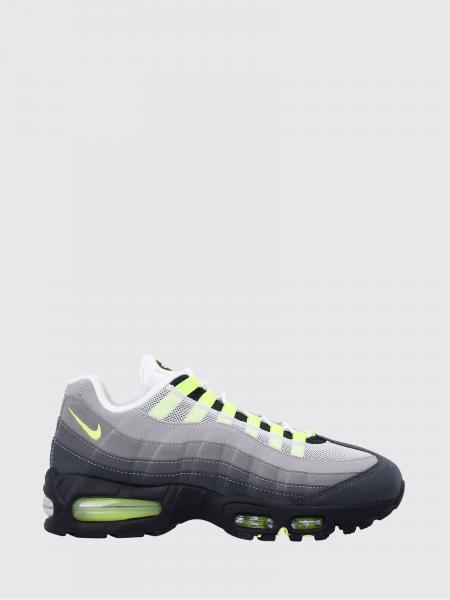 Air Max 95 OG Nike Mesh and Technical Fabric Trainers with Swoosh Logo