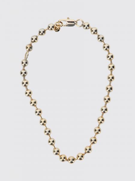Semicouture Brass Choker Necklace with Trigger Clasp