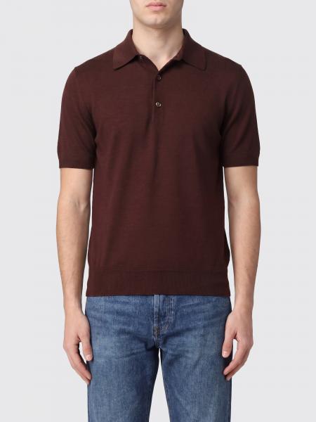 Cashmere Knit Tom Ford Polo Shirt with French Collar