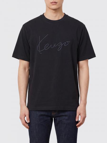 Kenzo Contrasting Logo Cotton T-Shirt