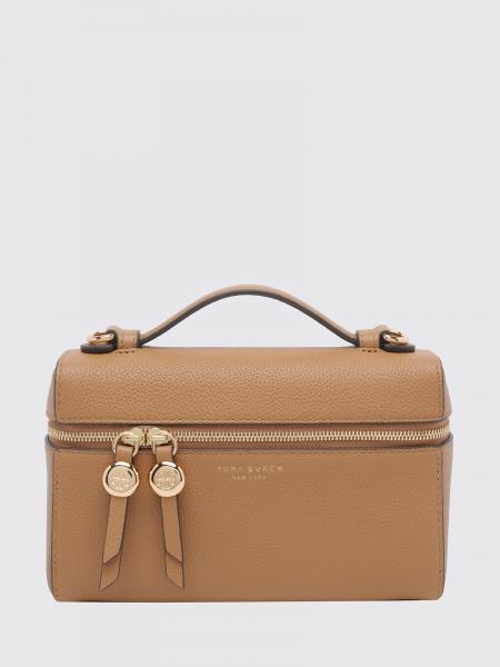 Tory Burch Romy Mini Grained Leather Handbag with Double Zip