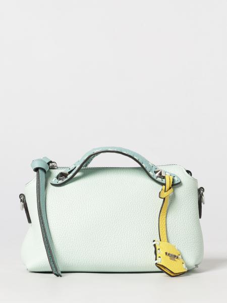 Fendi by The Way Mini Bag in Hammered Calfskin Leather