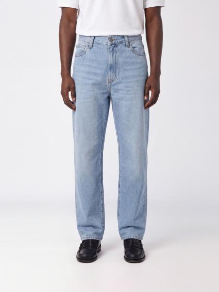 Landon Straight Leg Jeans Carhartt WIP in Cotton Denim