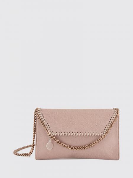 Borsa Falabella Wallet on Chain Stella McCartney in Eco Alter Mat color perla