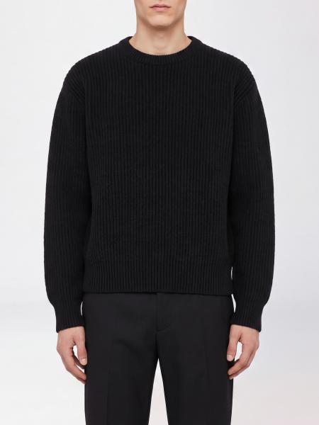 Jil Sander Long-Sleeved Crewneck Jumper in Pure Wool