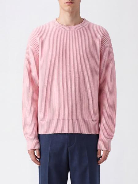 Jil Sander Long-Sleeved Crewneck Jumper in Pure Wool