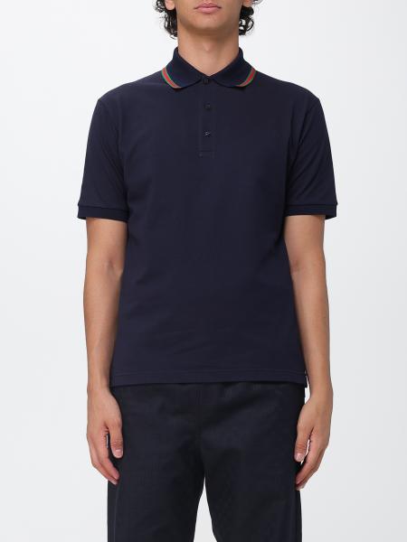Gucci Short-Sleeved Cotton Polo with Web Detail and Contrast Trim
