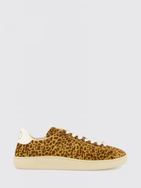 Valentino Garavani Royco Animal-Print Pony Hair Low-Top Sneakers