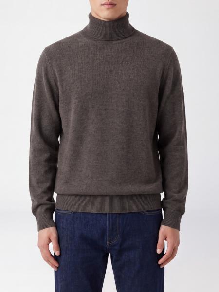 Dolcevita slim fit Brunello Cucinelli in misto lana a maniche lunghe