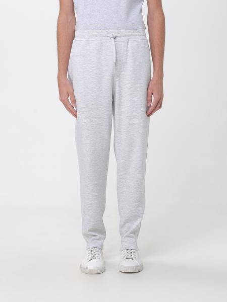 Wool and Silk Drawstring Jogging Trousers Brunello Cucinelli