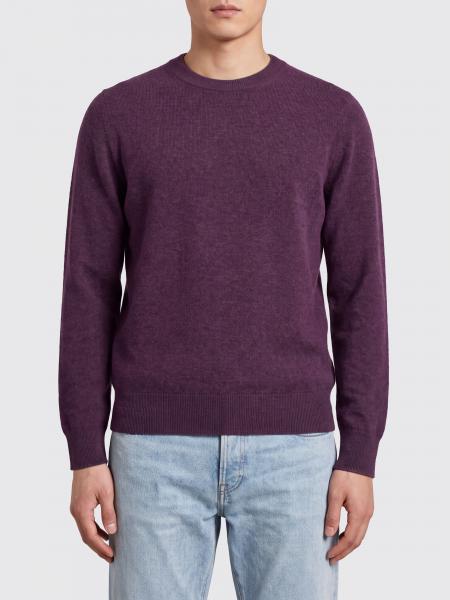 Crewneck Cashmere Jumper Brunello Cucinelli with Ribbed Trims