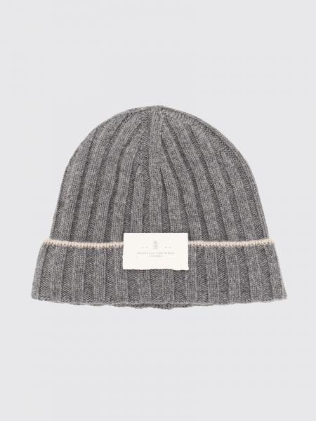 Brunello Cucinelli Ribbed Pure Cashmere Beanie with Cuff