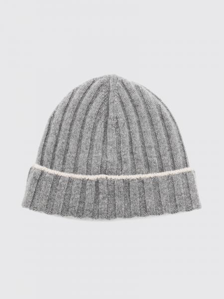 Brunello Cucinelli Ribbed Pure Cashmere Beanie with Cuff