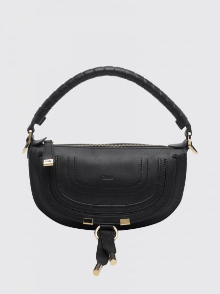 Marcie Handbag Chloé in Calfskin Leather with Braided Handle