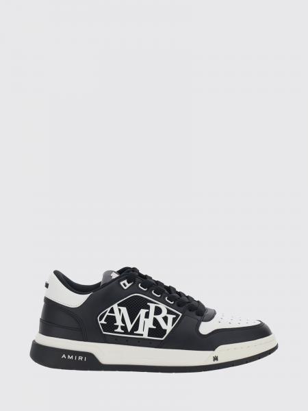 Ma Quad Amiri Smooth Calf Leather Sneakers with Logo