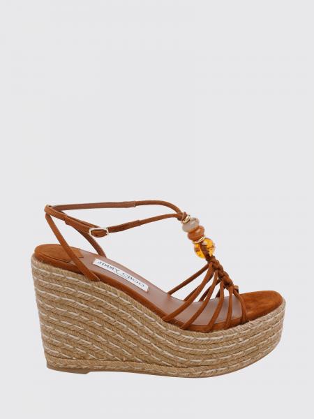 Jimmy Choo Lemi Beaded Suede Wedge Sandals
