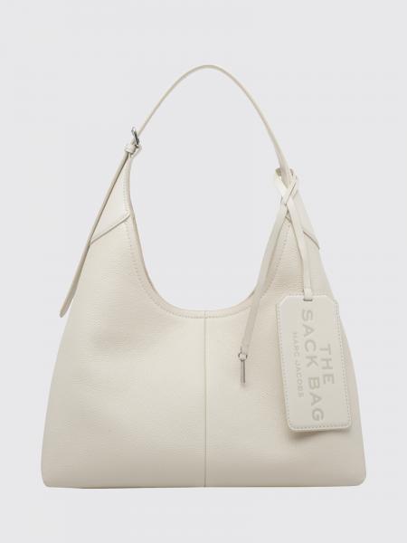 Marc Jacobs The Sack Large Leather Shoulder Bag with Adjustable Handle and Charm