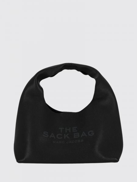 Sac à main The Sack Marc Jacobs en cuir pleine fleur avec pochette amovible